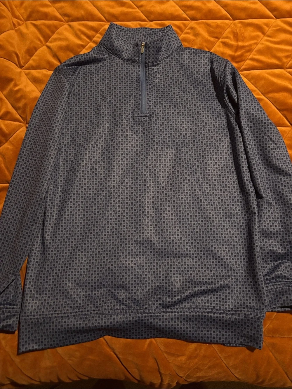 Boys Quarter-Zip Long Sleeve Pullover